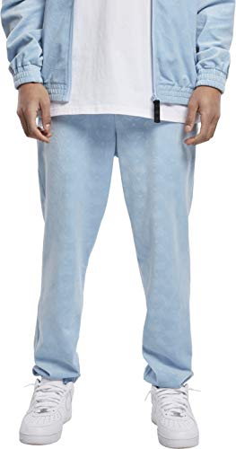 Southpole Herren Southpole Aop Velour bukser Hose, Babyblue, S EU von Southpole