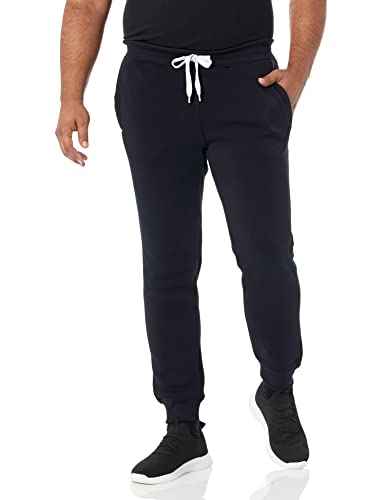 Southpole Herren Active Basic Jogger Fleece Pants Jogginghose, new navy, M von Southpole