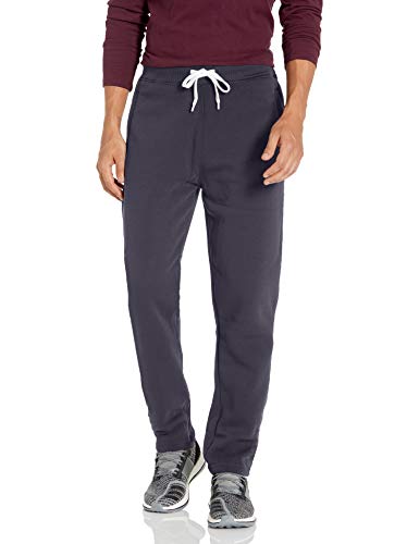 Southpole Herren Active-Fleece-Jogginghose mit Offenem Boden, Normale Größen Trainingshose, Marineblau, Mittel von Southpole