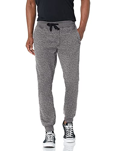 Southpole Herren Basic Fleece Marled Jogger Pant Jogginghose, Grau (Marmoriert), L EU von Southpole