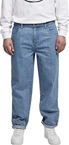 Southpole Herren Embroidery Denim Hose, Retro Midblue, 36 von Southpole