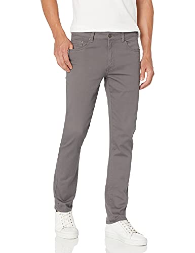 Southpole Herren Flex Stretch Basic Twill and Rinse Denim Hose Jeans, Dunkelgrau Skinny, 36W / 30L von Southpole