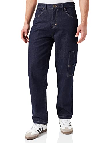 Southpole Herren Hose Script Denim raw indigo 34 von Southpole