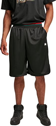 Southpole Herren Southpole Basketball Shorts, black, S von Southpole