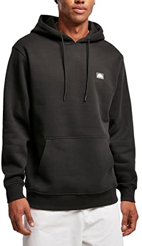 Southpole Herren Southpole Square Logo Hoody Hooded Sweatshirt, black, L von Southpole