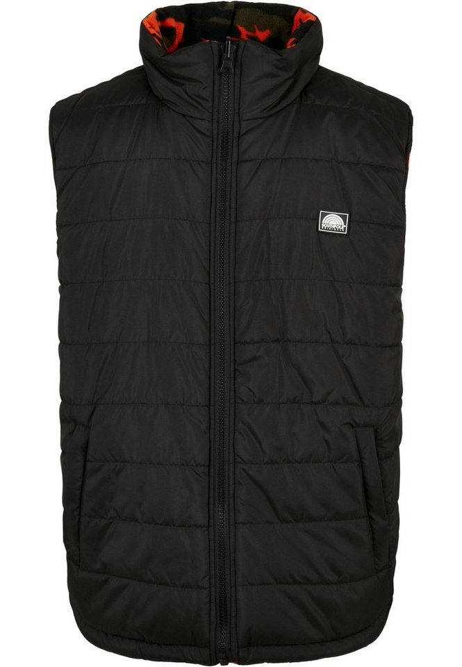 Southpole Jerseyweste Southpole Herren Southpole Reversible Bubble Vest (1-tlg) von Southpole