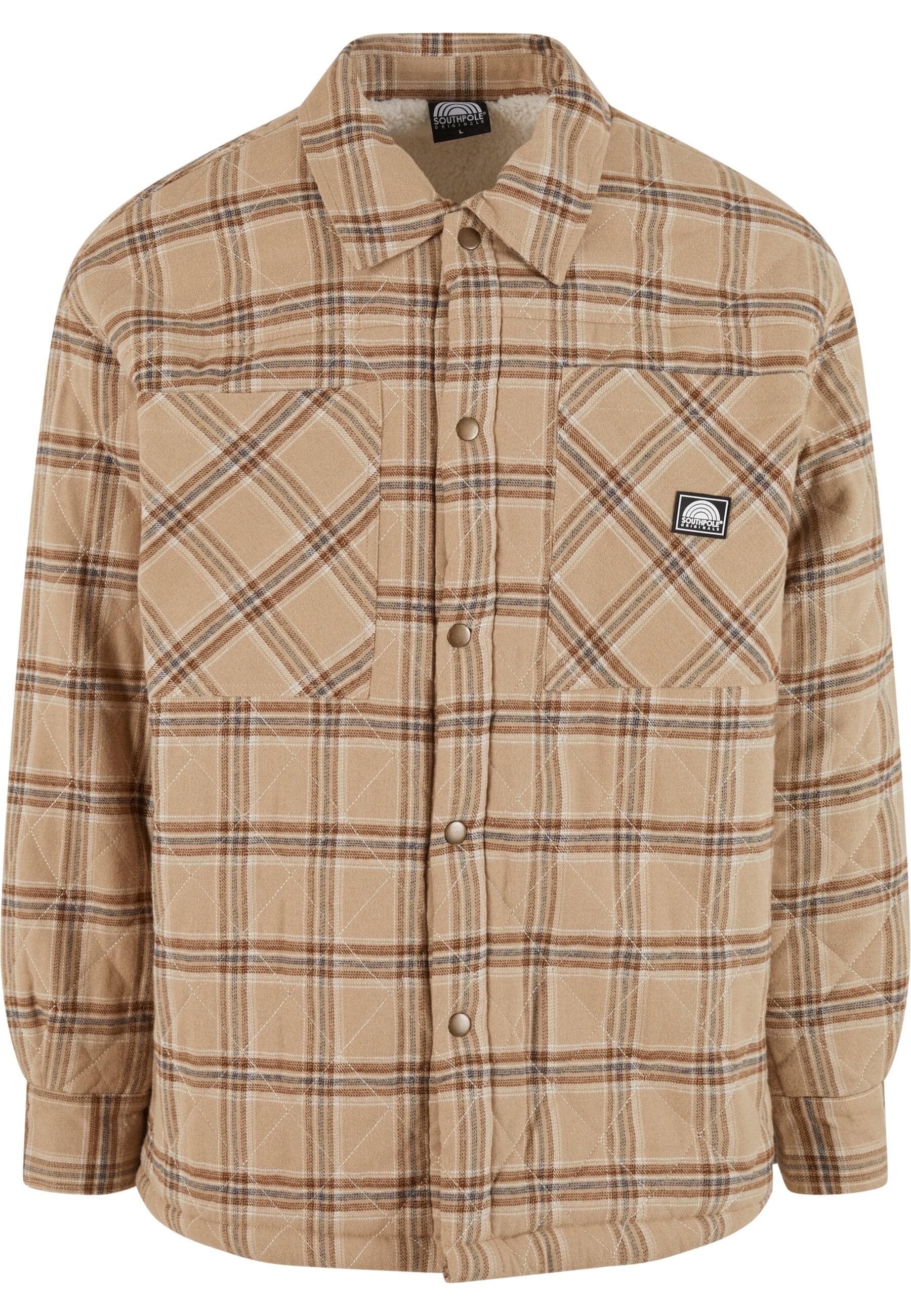 Southpole Langarmhemd "Southpole Herren Southpole Flannel Quitted Shirt Jacket" 1 Stk. von Southpole