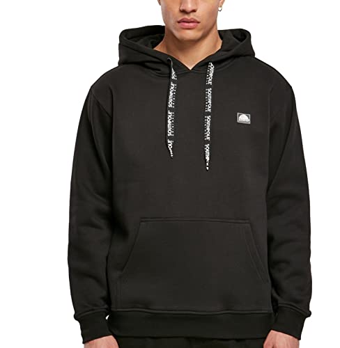 Southpole Men's SP248-Southpole Old School Spray Can Hoody Sweatshirt, Black, XL von Southpole