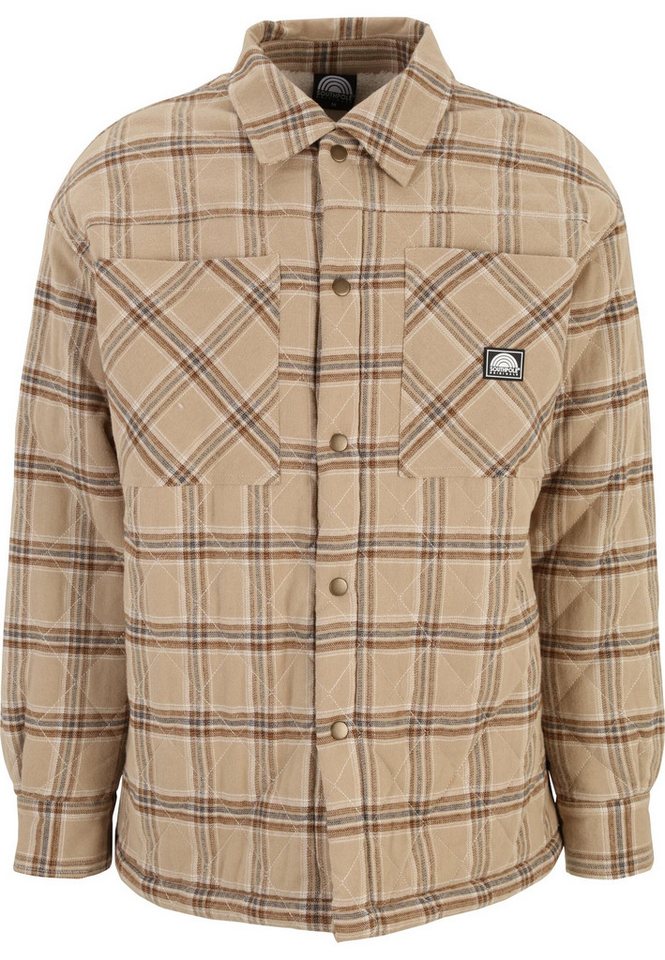 Southpole Allwetterjacke Southpole Herren Southpole Flannel Quitted Shirt Jacket (1-St) von Southpole