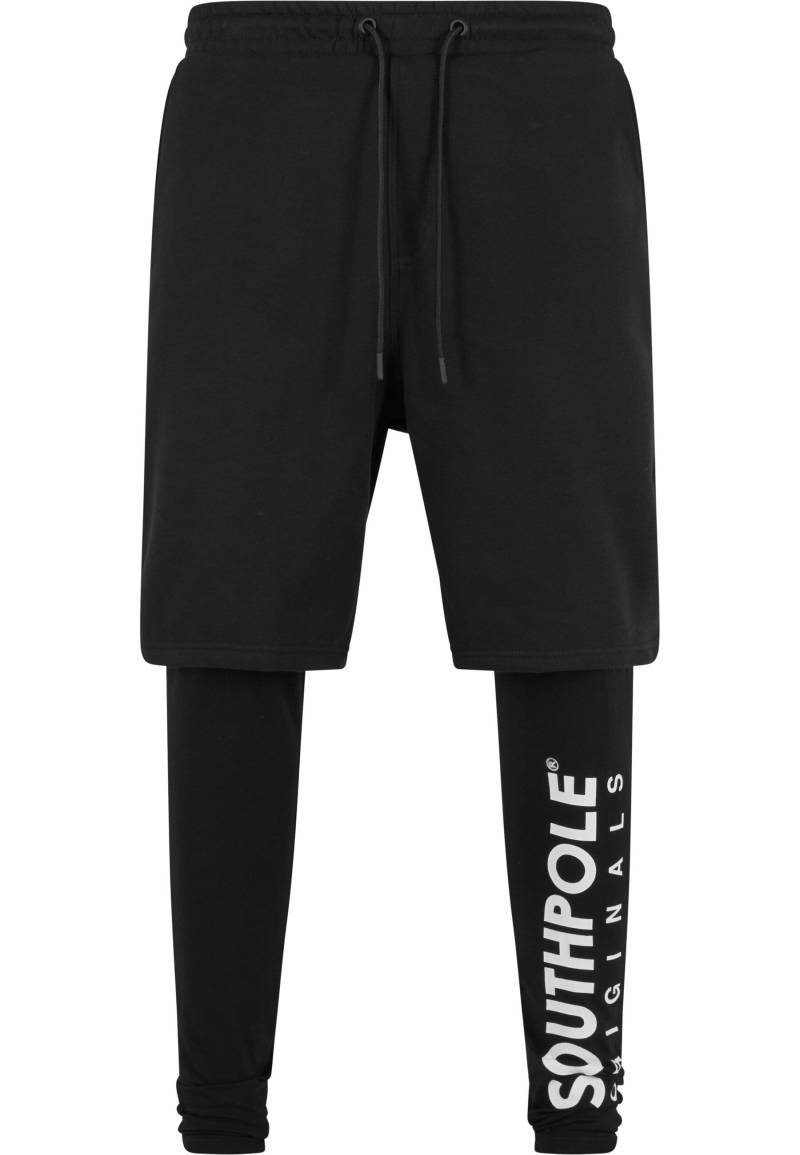 Southpole Stoffhose "Southpole Herren Southpole Fleece Shorts with Leggings" von Southpole