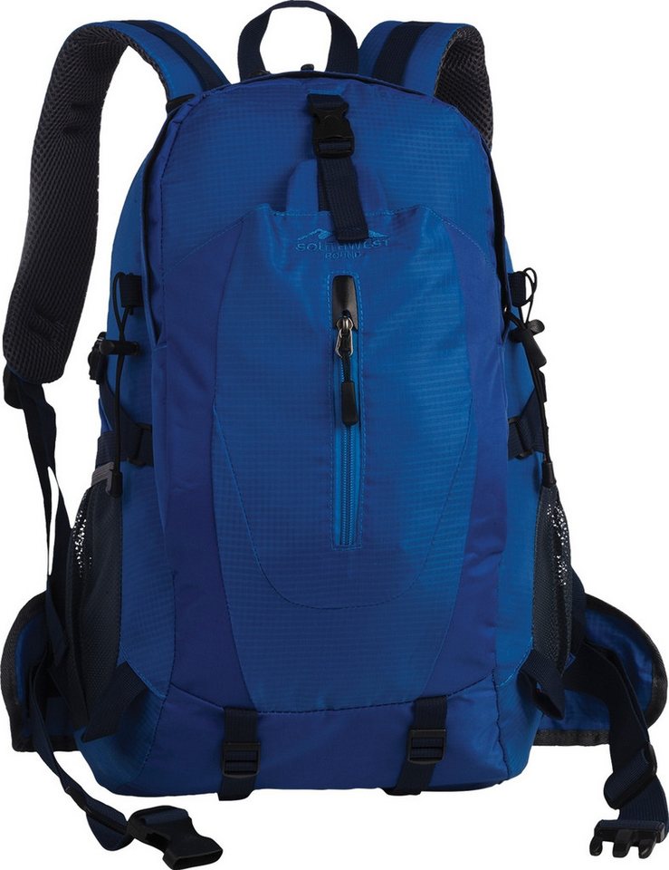 Southwest Bound Rucksack Southwest Wanderrucksack Polyester blau, Herren Wanderrucksack Polyester, blau ca. 20cm hoch von Southwest Bound