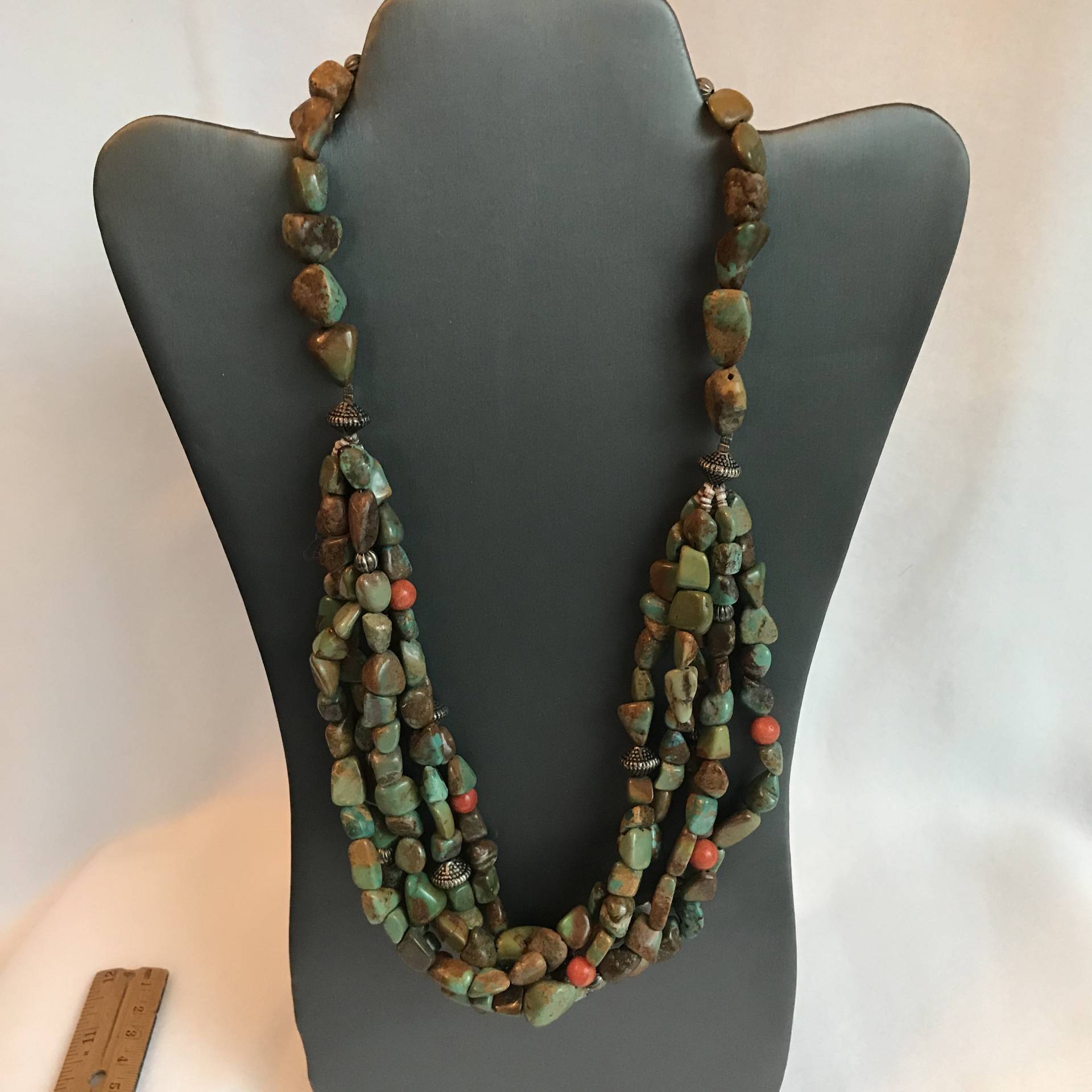 Naturstein Perlen Halskette von SouthwestOriginalsUS