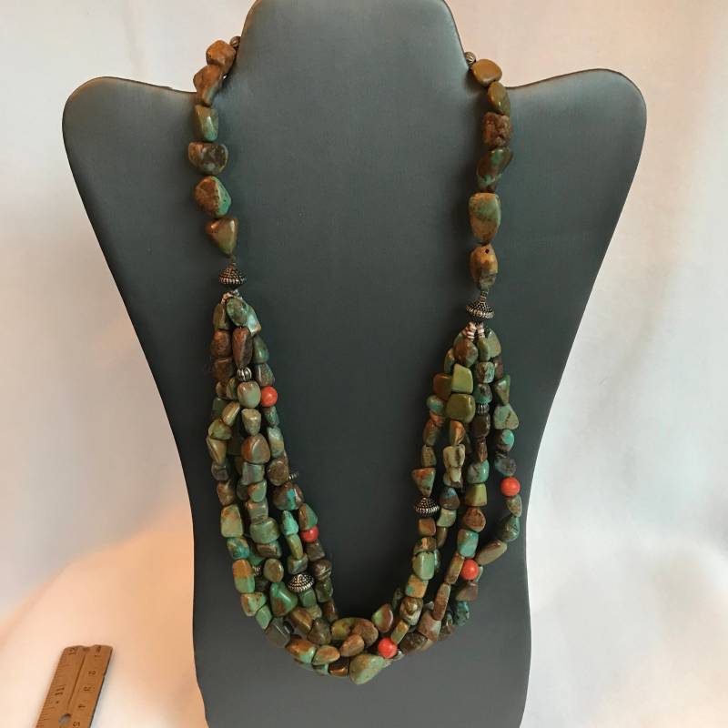 Naturstein Perlen Halskette von SouthwestOriginalsUS