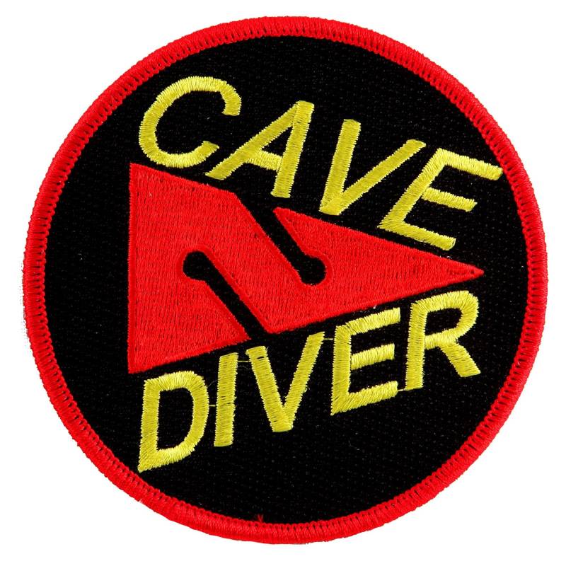 Cave Diver Scuba Diving Patch Gesticktes Bügelbild Dive Emblem von SouvenirPatch