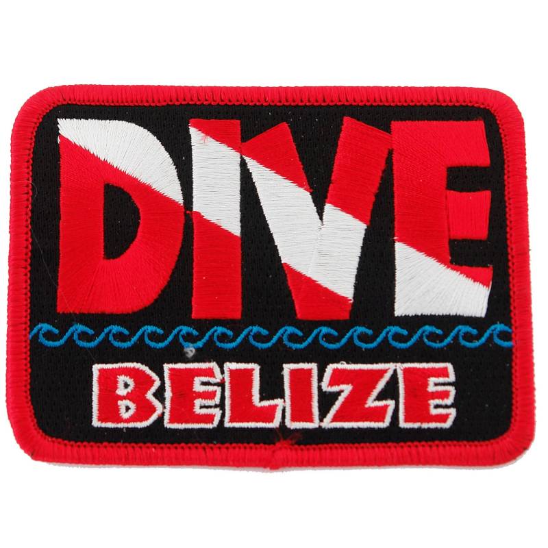 Dive Belize Scuba Diving Patch Gesticktes Bügelbild Emblem von SouvenirPatch