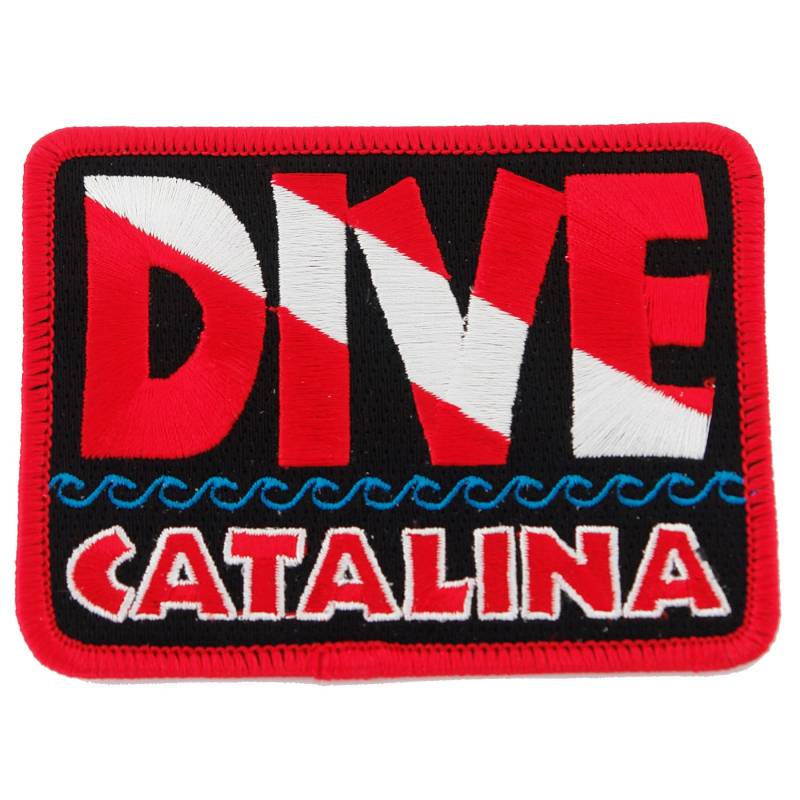 Dive Catalina Scuba Diving Patch Gesticktes Aufbügler Emblem von SouvenirPatch