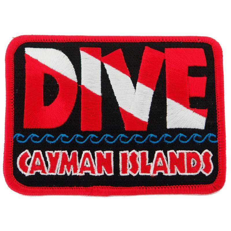 Dive Cayman Islands Scuba Diving Patch Gesticktes Bügelbild Emblem von SouvenirPatch