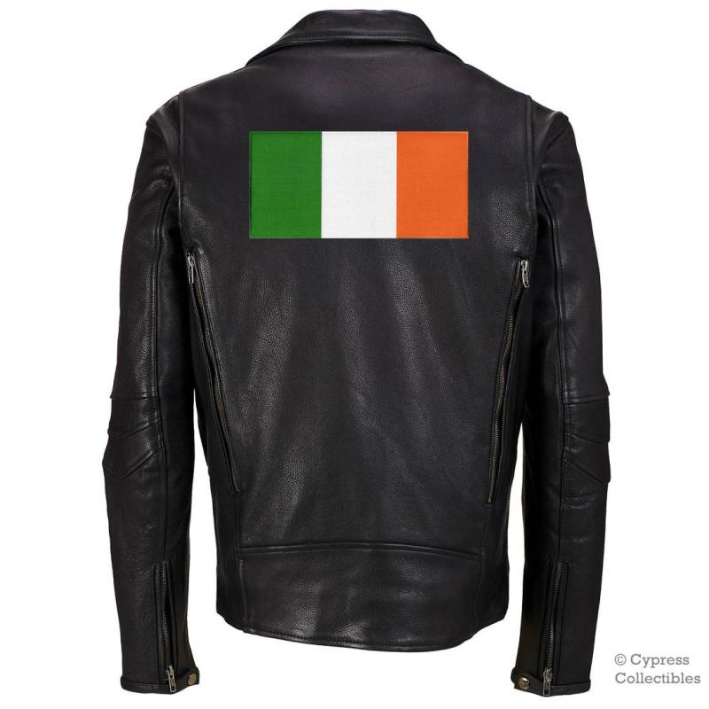 Großer Irland Flagge Aufnäher Aufbügelbare Applikation | 28x14 cm von SouvenirPatch