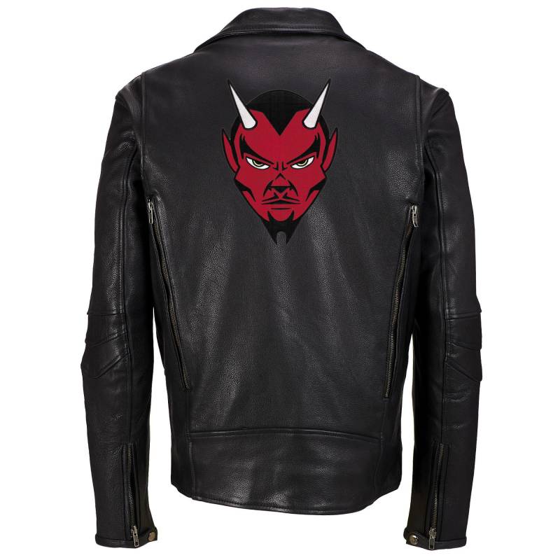 Großer Roter Teufel Aufnäher Gestickte Aufnäher, Biker Satan Symbol von SouvenirPatch
