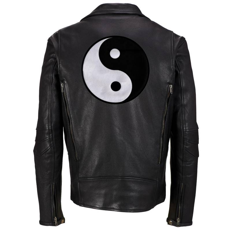 Grosses Yin Yang Patch Bügelbild Gesticktes Emblem Kampfsport Karate Tai Chi Applikation von SouvenirPatch