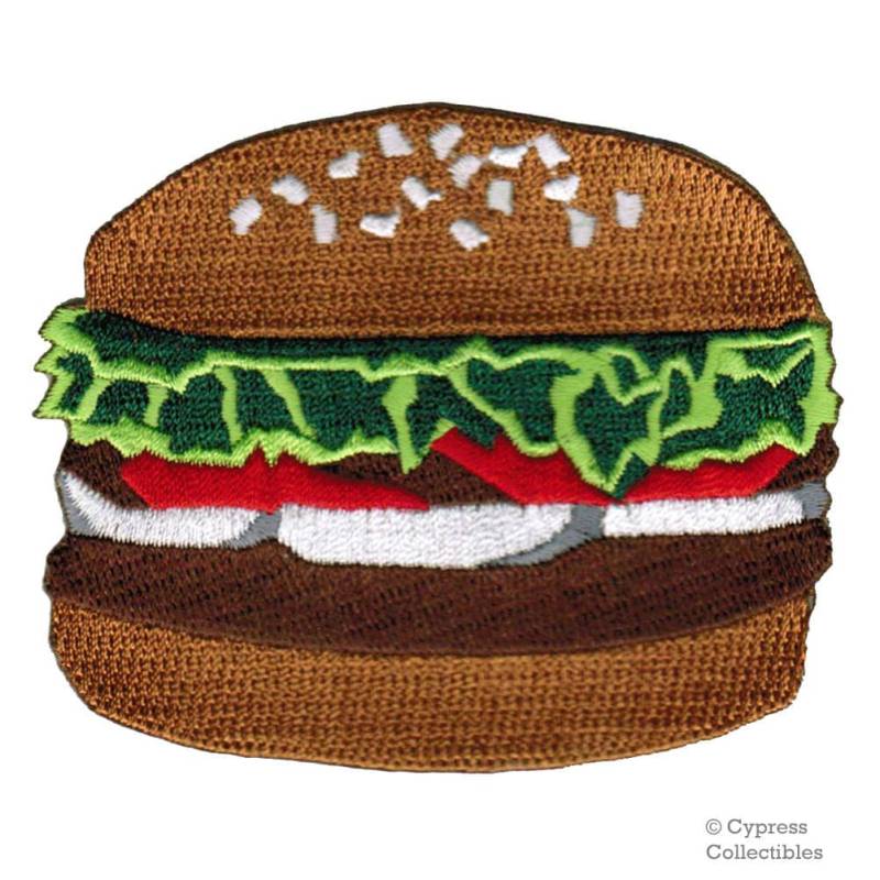 Hamburger Patch Burger Applikation Zum Aufbügeln von SouvenirPatch
