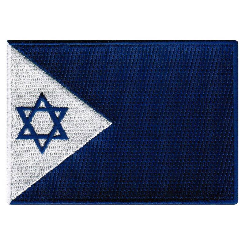 Israel Idf Navy Jack Flagge Patch Zum Aufbügeln Gestickte Applikation Militär Banner Emblem von SouvenirPatch