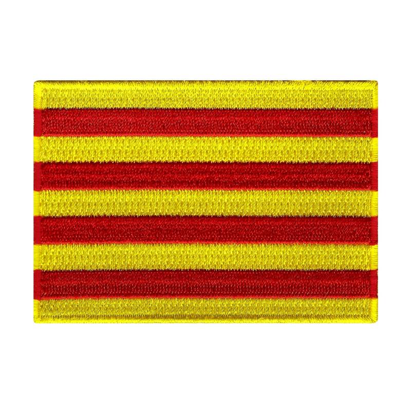 Katalonien Flagge Patch Gestickte Aufbügler | 3.5x2.5-Inches Katalonien Flagge Patch Gestickte Aufbügler | 3.5x2.5-Inches von SouvenirPatch