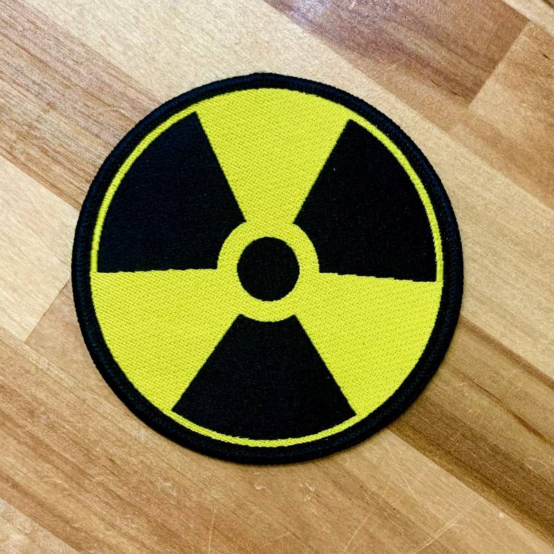 Nuclear Symbol Patch Bestickt Aufbügler Zombie Symbol Warnzeichen Gelbe Applikation Nuclear Symbol Patch Bestickt Aufbügler Zombie Symbol Warnzeichen Gelbe Applikation von SouvenirPatch