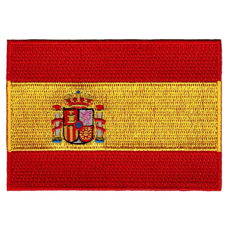 Spanien Flagge Patch Aufbügler Gestickte Applikation | 3.5x2.5-Inches von SouvenirPatch