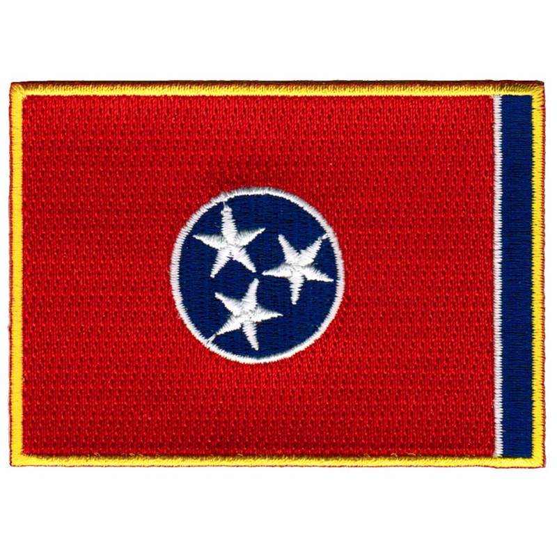 Tennessee State Flagge Patch Gestickte Aufbügler | 3.5x2.5-Inches von SouvenirPatch