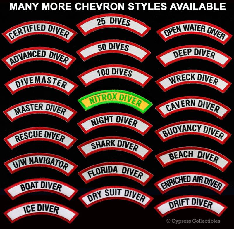 Underwater Navigator Zertifizierung Chevron Patch Scuba Diving Erfahrung Aufbügler Gestickte Applikation Emblem Underwater Navigator Zertifizierung Chevron Patch Scuba Diving Erfahrung Aufbügler Gestickte Applikation Emblem von SouvenirPatch