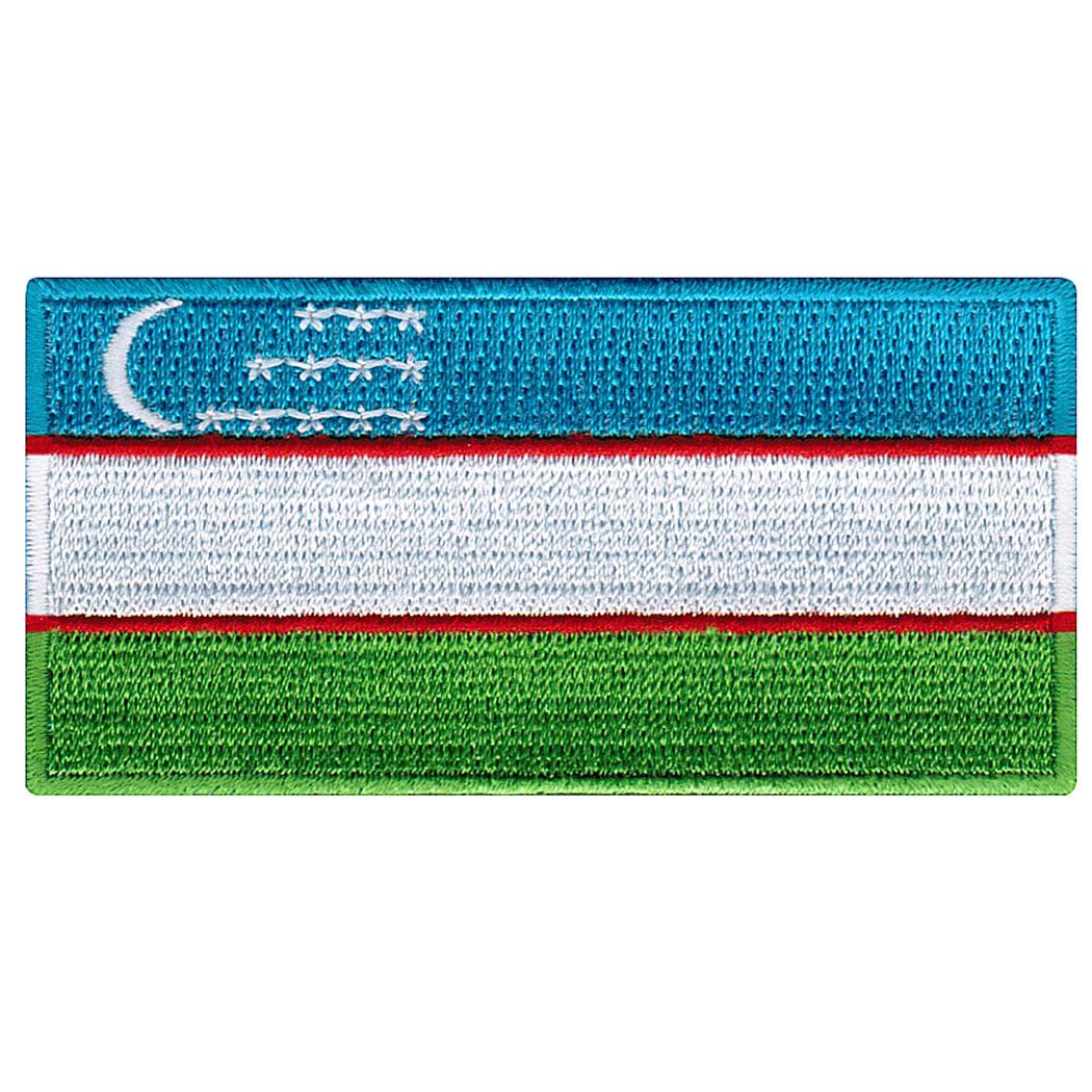 Usbekistan Flagge Patch Gestickte Aufbügler | 3.5x4.5 Inches von SouvenirPatch
