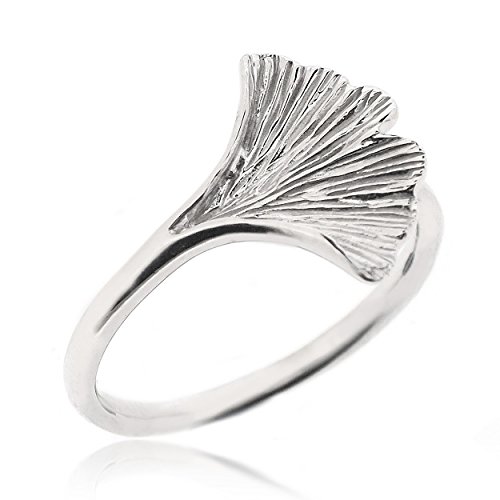 Sovats Damen Ginkgo Blatt-Ring, Größe 50 von Sovats