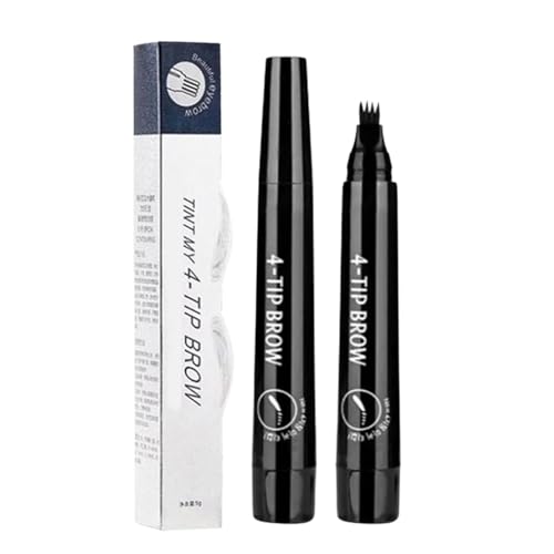 2024 Verbesserter Augenbrauenstift für natürliche Augenbrauen, Whimsyard-Augenbrauenstift, Whimsyard 3D-Microblading-Stift, Magic-Augenbrauenstift, Four Forks Wasser-Augenbrauenstift (#04) von Sovtay