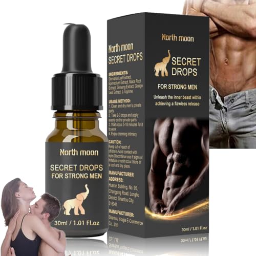 AAFQ Secret Drops for Strong Men, 30ml AAFQ Secret Drops for Men, Ecstasy Secret Drops, Secret Happy Drops, Enhanced Secret Drops (30ml) von Sovtay