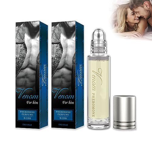 Aphrodite'S Pheromone Perfume, Aphrodite Phero Perfume for Women, Enhanced Scents Pheromone Perfume, Long Lasting Aphrodite's Roll on Pheromone Perfume (2men) von Sovtay