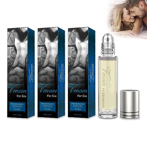 Aphrodite'S Pheromone Perfume, Aphrodite Phero Perfume for Women, Enhanced Scents Pheromone Perfume, Long Lasting Aphrodite's Roll on Pheromone Perfume (3men) von Sovtay