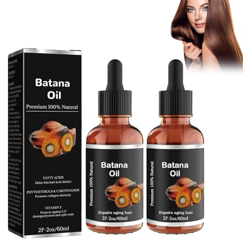 Bio-Batana-Öl für gesundes Haar, Batana-Öl für Haarwachstum, verbessert die Ausstrahlung von Haar und Haut und fördert das Wohlbefinden der Haare bei Männern und Frauen (120ml) von Sovtay