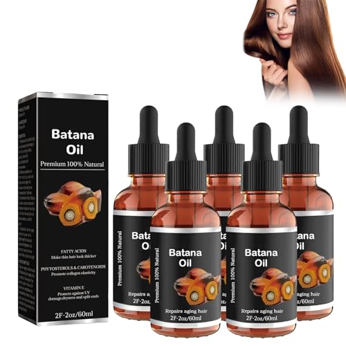 Bio-Batana-Öl für gesundes Haar, Batana-Öl für Haarwachstum, verbessert die Ausstrahlung von Haar und Haut und fördert das Wohlbefinden der Haare bei Männern und Frauen (300ml) von Sovtay