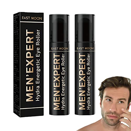 Men’Expert Hydra Energetic Eye Roller, Mens Expert Hydra Energetic Augenroller, Men Plus Expert Hydra Energetic Augenroller für geschwollene Augen und Augenringe (2pcs) von Sovtay