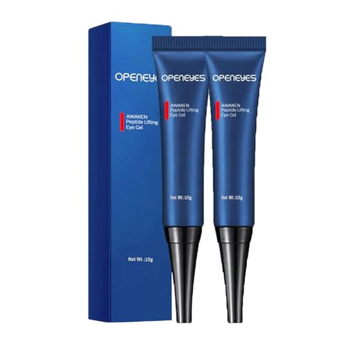 Openeyes - Verjüngendes Augen-Lifting-Gel Für Männer Und Frauen, OPENEYES Awaken Peptide Lifting Eye Gel, Openeyes Erwachen Peptid-Straffendes Augengel, OpenEyes Augengel (2pcs) von Sovtay