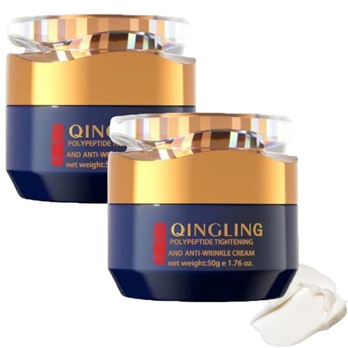 Osiyune Crema, 𝐐𝐢𝐧𝐠𝐥𝐢𝐧𝐠 Cream, Quinglin Crema Para Arrugas, 𝐐𝐢𝐧𝐠𝐥𝐢𝐧𝐠 Wrinkle Removal Cream, Soothing and Firming, Suitable for Men and Women (2pcs) von Sovtay