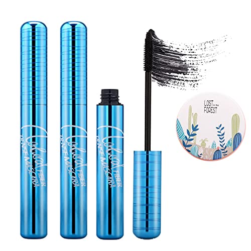 Prime Lash Mascara für ältere Frauen über 50, Prime Lash Mascara für Senioren mit dünner werdenden Wimpern, verlängernder und voluminöser Mascara, wasserfest (2pcs) von Sovtay