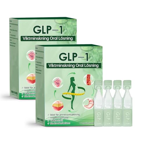 STDEI GLP-1 Oral Lösning, STDEI GLP-1 Lösung zum Einnehmen, GLP-1 Moringa Tropfen, Natürliche GLP-1 Supplement Tropfen für Frauen und Männer (2PCS) von Sovtay