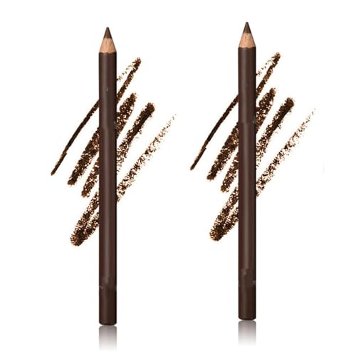 Slimdescent Eyeliner, Systemous 24 Stunden wasserfester Eyeliner, Doppelt anspitzbarer Kajalstift, 2-in-1-Eyeliner und Augenbrauenstift, Verschmiert nicht, verblasst nicht (03#) von Sovtay