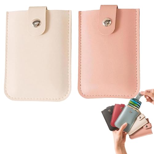 Sovtay Pickedy Card Organizer, Pull Out Credit Card Holder, Business Card Holder Wallet, Credit Card Holders for Women (2PCS-b) von Sovtay