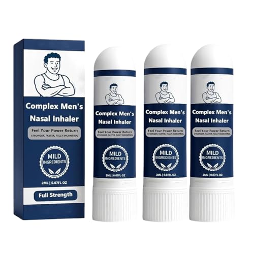 Surfgow Inhalator, Surfgow Nasenstift, Firmx Inhalator für Männer, Complex Naseninhalator für Männer (3PCS-1) von Sovtay