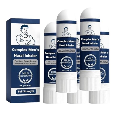 Surfgow Inhalator, Surfgow Nasenstift, Firmx Inhalator für Männer, Complex Naseninhalator für Männer (5PCS-1) von Sovtay