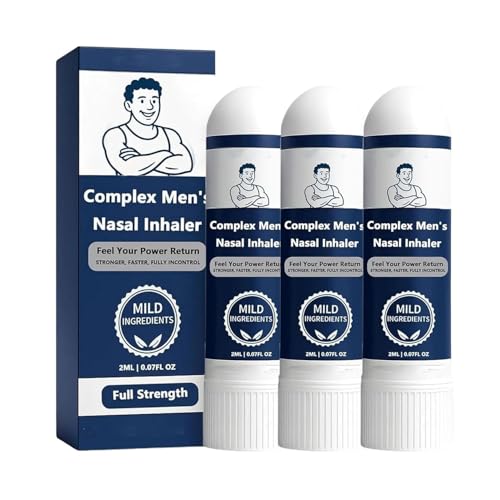 Surfgow Inhalator, Surfgow Vital Nasenstift, Surfgow Nasenstift, Komplexer Naseninhalator für Männer (3pcs) von Sovtay