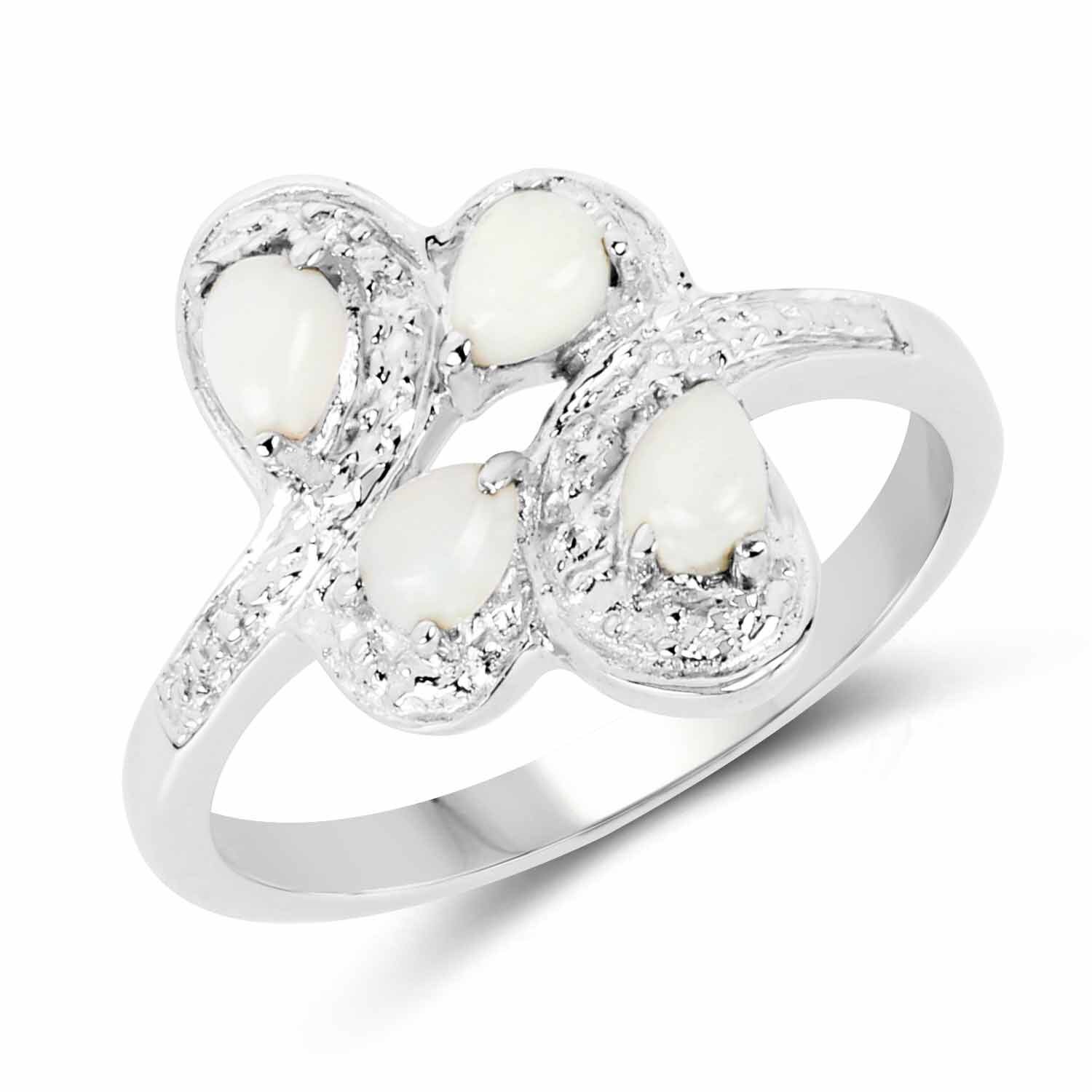 0, 60 Karat Echter Opal.925 Sterling Silber Ring 0, 60 Karat Echter Opal.925 Sterling Silber Ring von Sowfinds